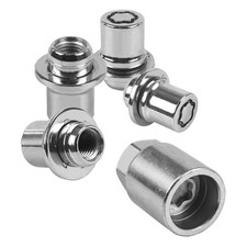 Anti-theft Lug Nut Lock Set Short Design For Toyota Lexus Vehicle Alloy Wheels