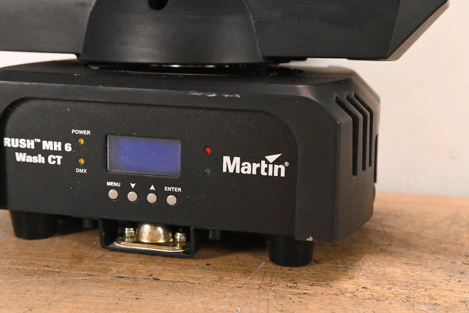 Martin Lighting Rush MH 6 Wash CT Single Lens Moving Head Wash Light CG01UT4 - Image 4 of 4