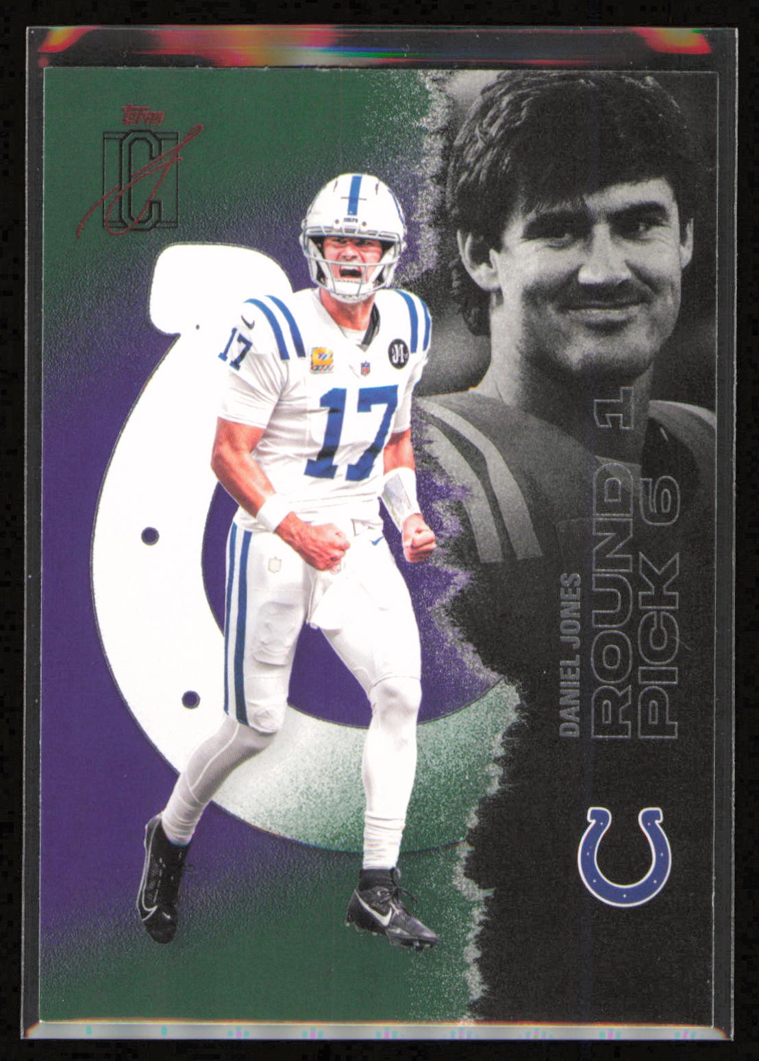 Daniel Jones 2025 Topps Signature Class #59 Indianapolis Colts