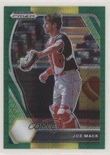 2021 Panini Prizm Draft Picks Green & Yellow Hyper Prizm Joe Mack #PDP31 1n0
