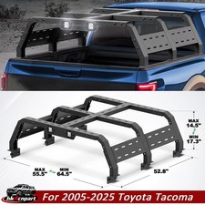 Adjustable Truck Bed Rack For Toyota Tacoma 2005-25 2020-2026 Jeep Gladiator Jt Adjustable Truck Bed Rack For Toyota Tacoma 2005-25 2020-2026 Jeep Gladiator Jt