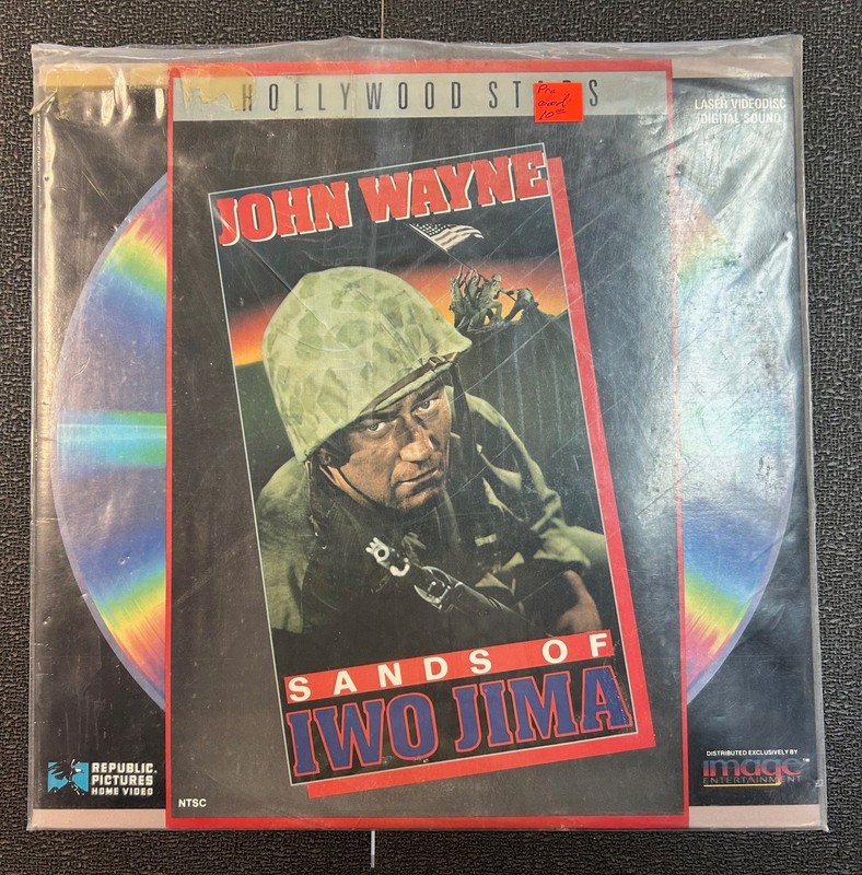 Sands Of Iwo Jima Laser Video Disc