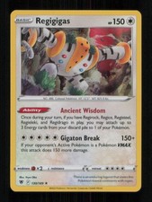 HOLO REGIGIGAS RARE HOLO 130/189 NM POKEMON