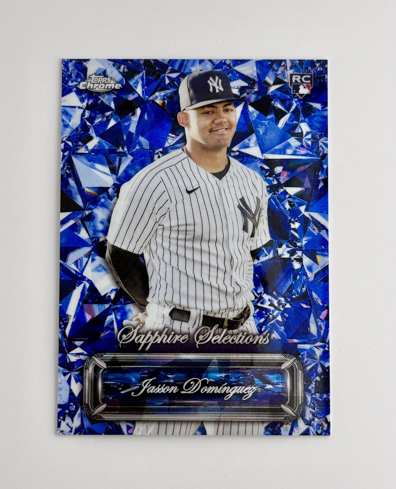 2024 Topps Chrome Sapphire Edition Jasson Dominguez Sapphire Selections 🔵 (RC)