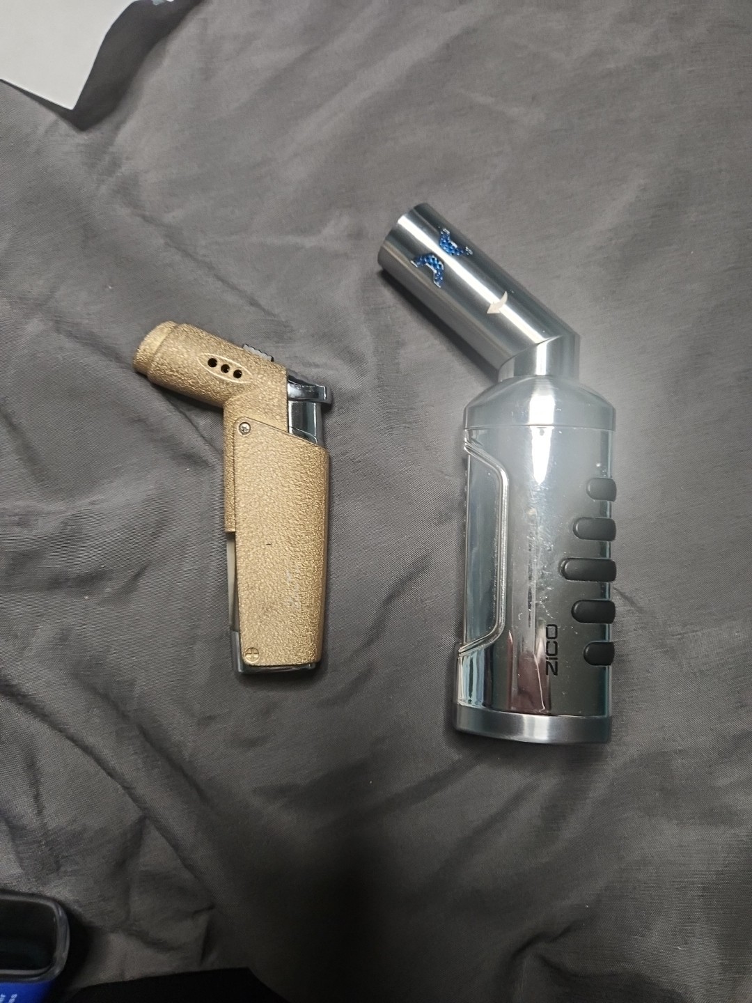 2 zico refillable butane torch lighter