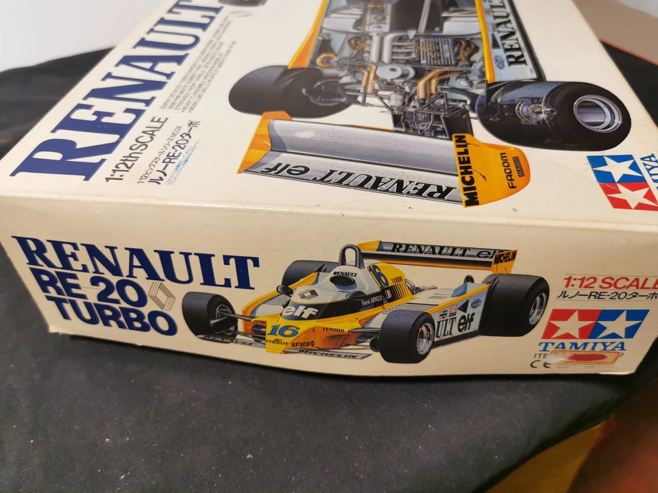 Tamiya 1/12 Renault RE 20 Turbo 1980 Tamiya No. 12026 1:12 1/12 - Immagine 3 di 4