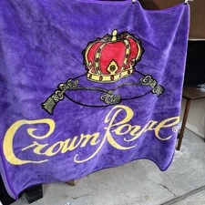 Crown Royal Whiskey Throw/Wall Blanket 42" x 50" Bar, Man Cave, Game room decor
