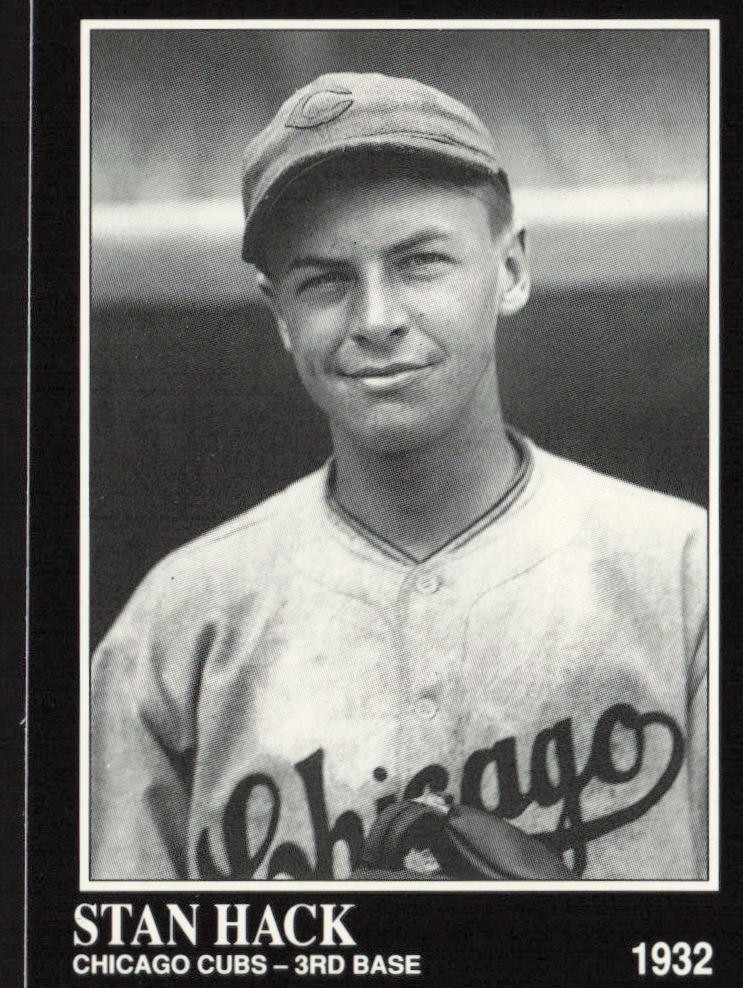 Stan Hack 1991 Conlon Collection TSN #126 Chicago Cubs