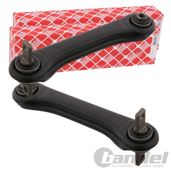 2X febi Querlenker Satz Hinterachse Passend FÜR Mitsubishi Carisma Colt Lancer-image