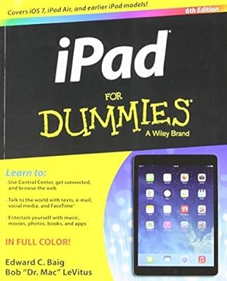 iPad For Dummies, Baig, Edward C. & LeVitus, Bob, Used; Very Good Book