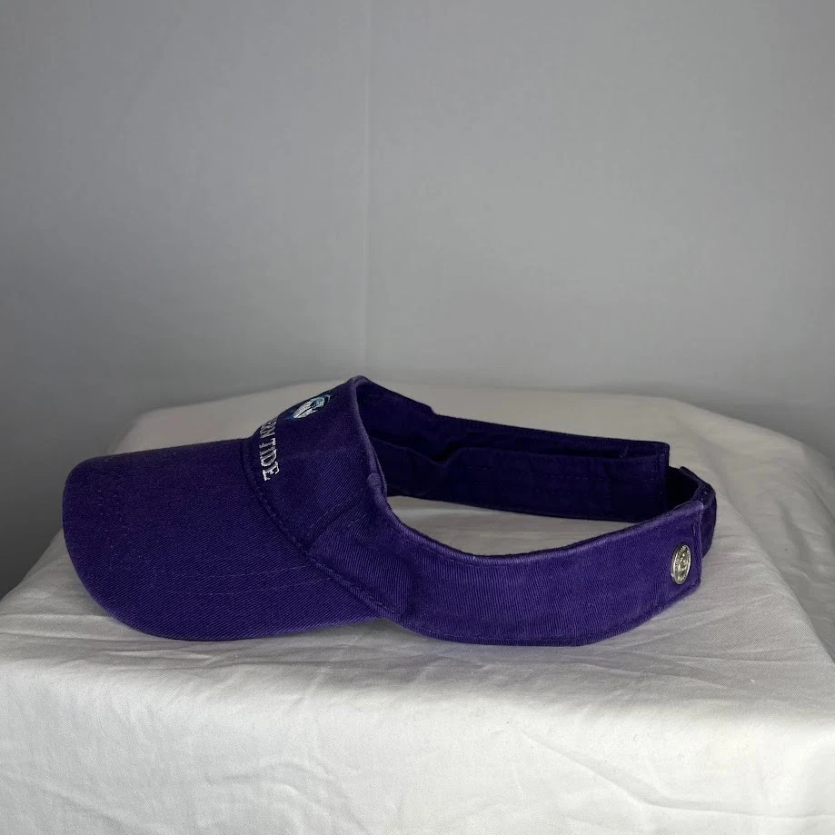 Logotipo bordado de peixe viseira roxa Southern Tide Skipjack - Imagem 4 de 4