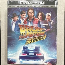 Back to the Future Ultimate Trilogy 4K Ultra HD Blu-ray Box Set Movie