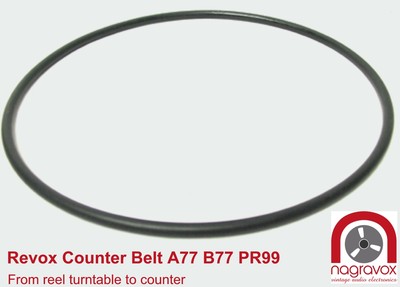 Revox long black Counter Belt A77   B77   PR99 