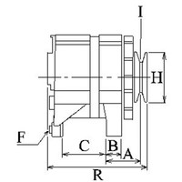 HC-Cargo Lichtmaschine Generator 180A FüR Land Rover Range TD4 4X4 SD4 Jaguar