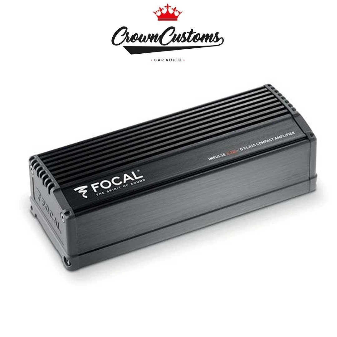 FOCAL IMPULSE 4.320 4 CHANNEL DASH MOUNT AMPLIFIER 220WATTS 