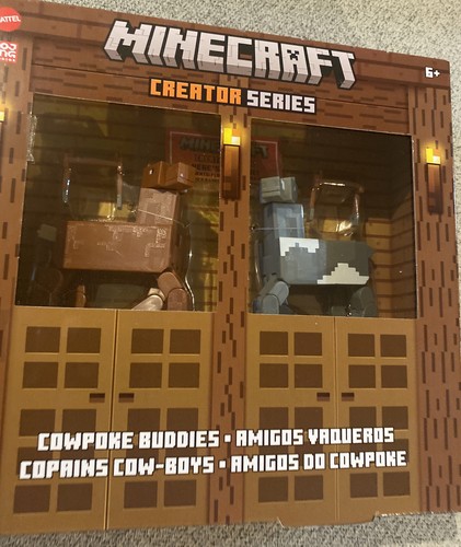 Minecraft Creator Series Cowpoke Buddies Playset 12 Pieces NEW / SEALED - Picture 3 of 6