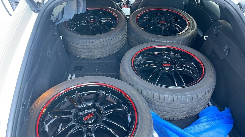 Alufelgen 17zoll 225/45 Mit Sommerreifen  - Bild 3 von 3