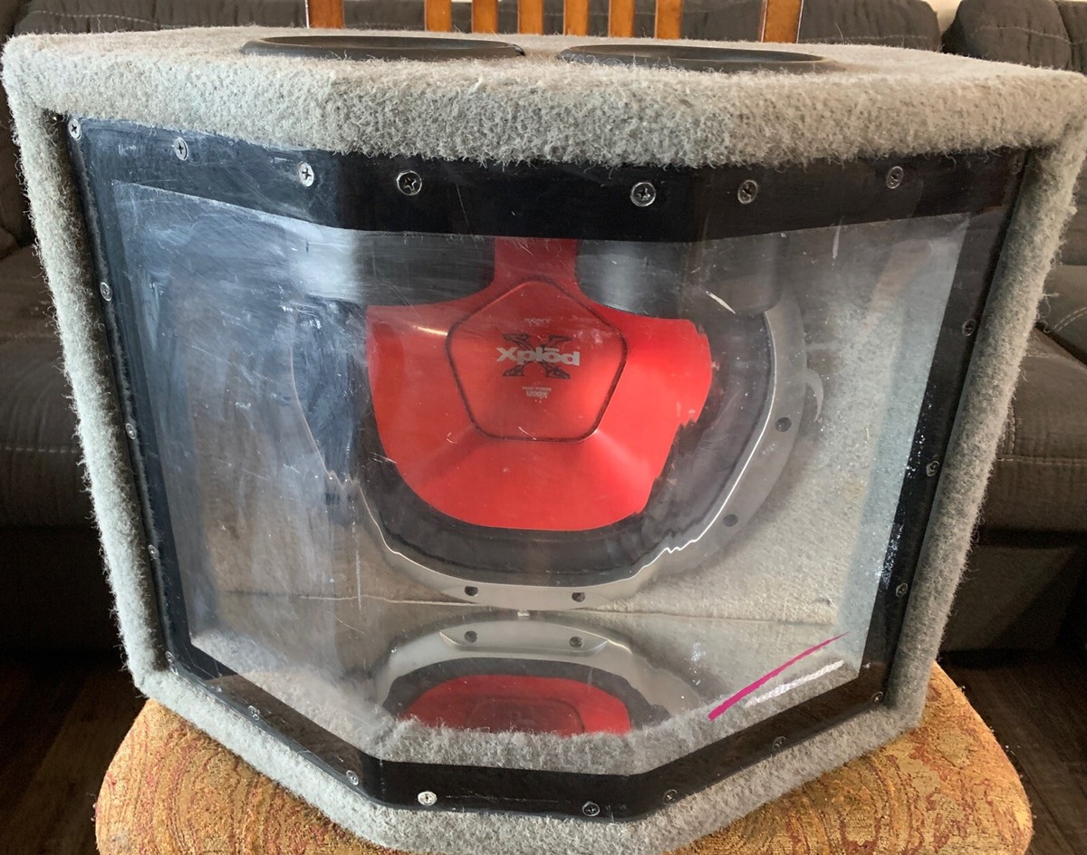 Audiobahn Enclosure Sub Box Sony Xplod 12” Subwoofer Channel