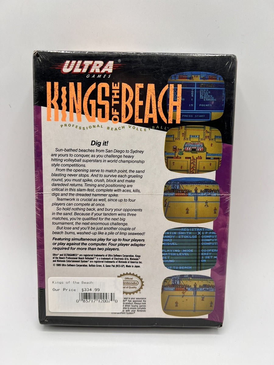 Kings of the Beach (Nintendo NES) NEW Factory Sealed 83717120070| eBay