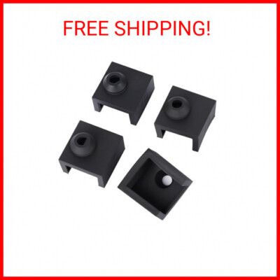 4PCS Official Creality 3D Printer Hotend Silicone Sock Heater Block Silicone Cov