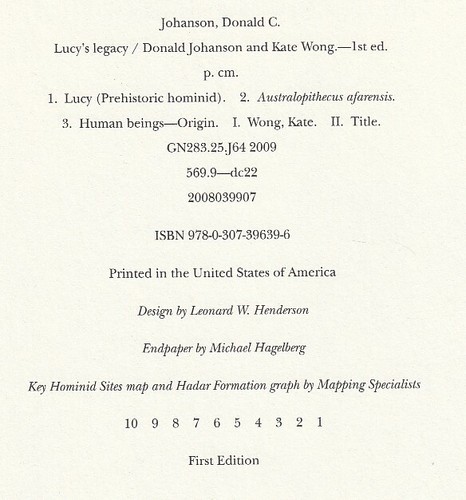 Lucy's Legacy : The Quest for Human Origins by Donald Johanson (2009) HC/DJ 1ST - Picture 4 of 6