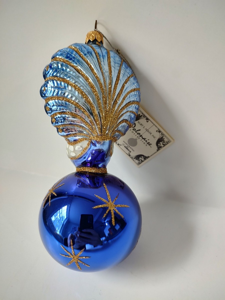Polonaise Komozja glass Christmas ornament peacock | eBay display picture 1