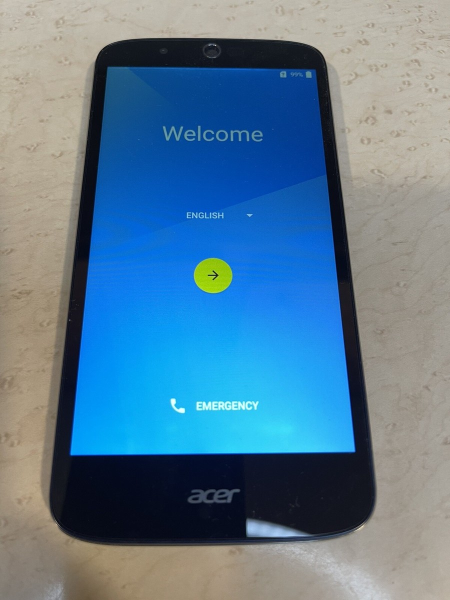 Acer Liquid Zest 8GB Charcoal Gray/Blue Back (Unlocked