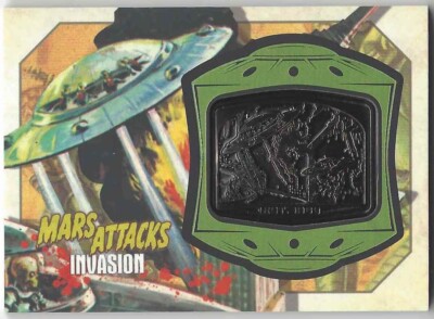 Mars Attacks Invasion PATCH RELIC MP-10 Science - Unleashed