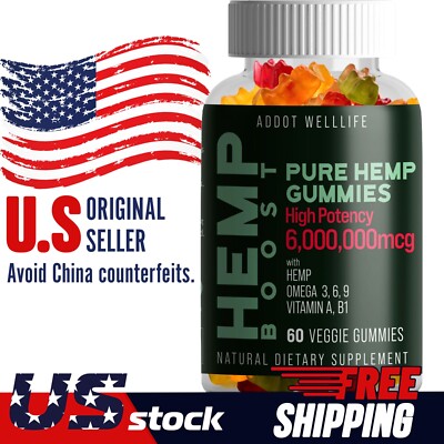 Vegan Natural Gummies   Pure Relief for Sleep, Anxiety, Pain, Stress, and Relax