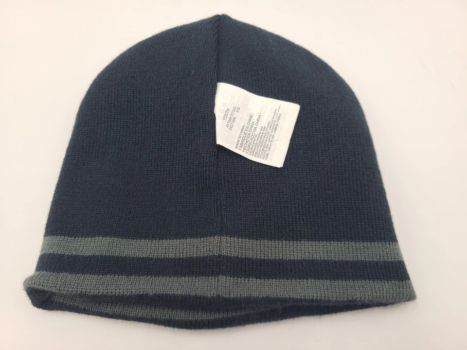 Jóvenes Nike Gorro Invierno Tejido Sombrero Medias Gorra Nieve Béisbol Niño Niña Gris Negro Foto 4 de 4