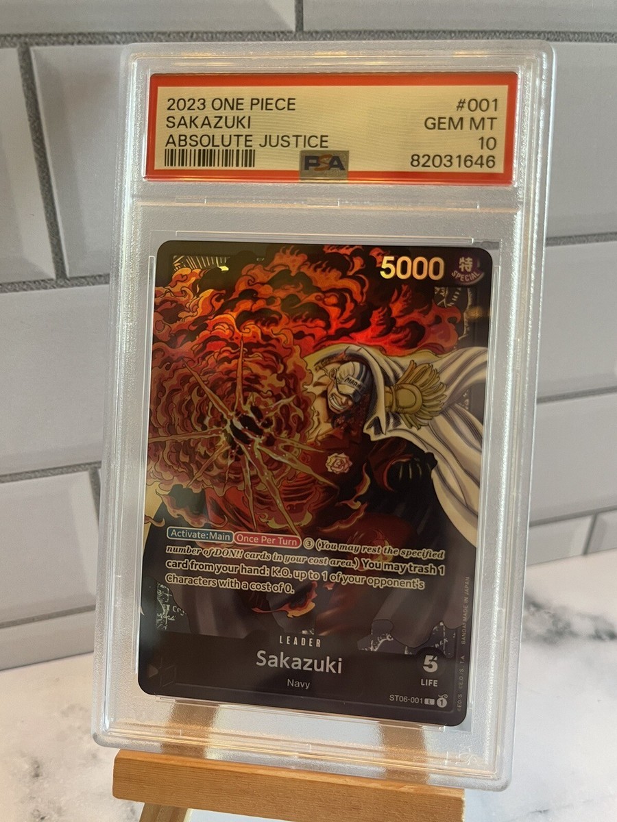 Sakazuki - ST06-001 - L - Foil New Starter Deck 06: The Navy One