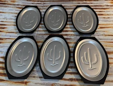 NOS 1975 Vntg Set 6 Nordic Ware Serv A Sizzle Platter Sizzler Steak Fajita USA