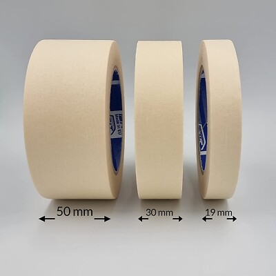 Nastro Carta Per Mascheratura 50mm X 50m - Alta Qualità, Non Lascia Residui - Foto 8