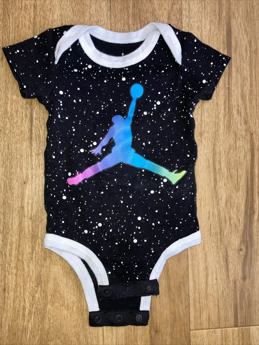 Nike Air Jordan Jumpman Baby Infant Bodysuit 6-12 M 70-80 cm, Fluorescent  Logo