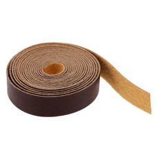 10m Leather Straps Strips Leather Crafts for DIY Bag Handle 15mm Deep Coffee