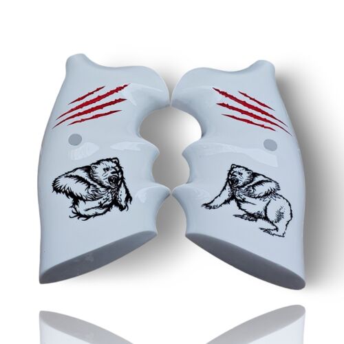 White Plexiglass Colt Python Grips – Limited Edition Luxury Art Collection - Picture 12 of 36