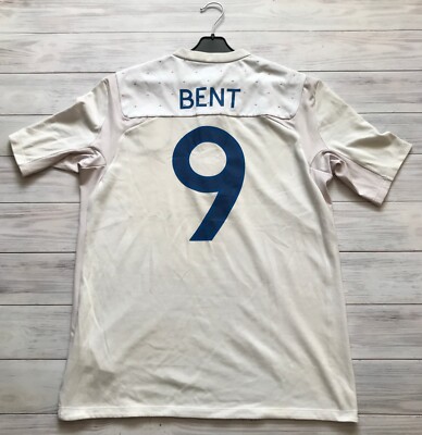 Maillot De Foot Angleterre 2009-2010 Domicile Umbro, Blanc, Taille XS (équivalent S 34) – Excellent état