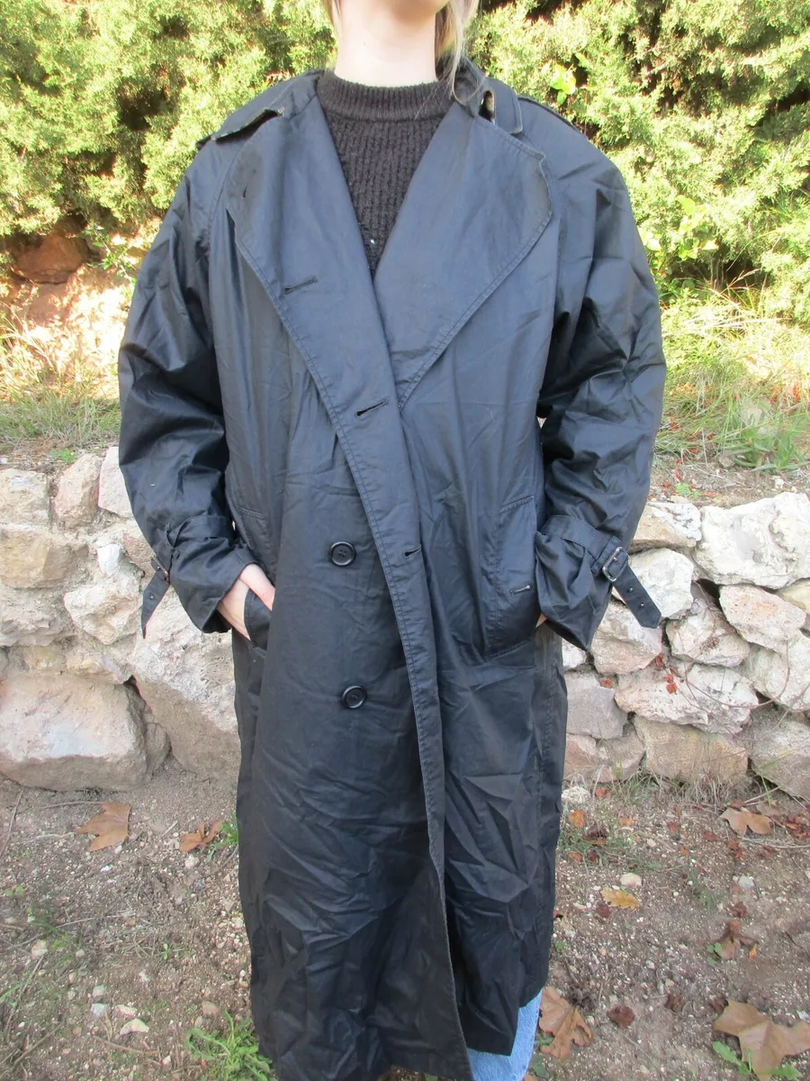 Burberry Women s Used Trench Size 44 Black