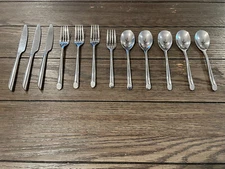 12 Pieces Towle WAVE Stainless Flatware