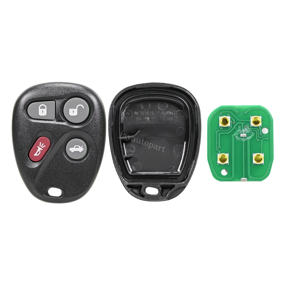 2 For 2003 2004 2005 2006 2007 Cadillac CTS Car Remote Keyless Entry Key Fob - Image 4 of 4