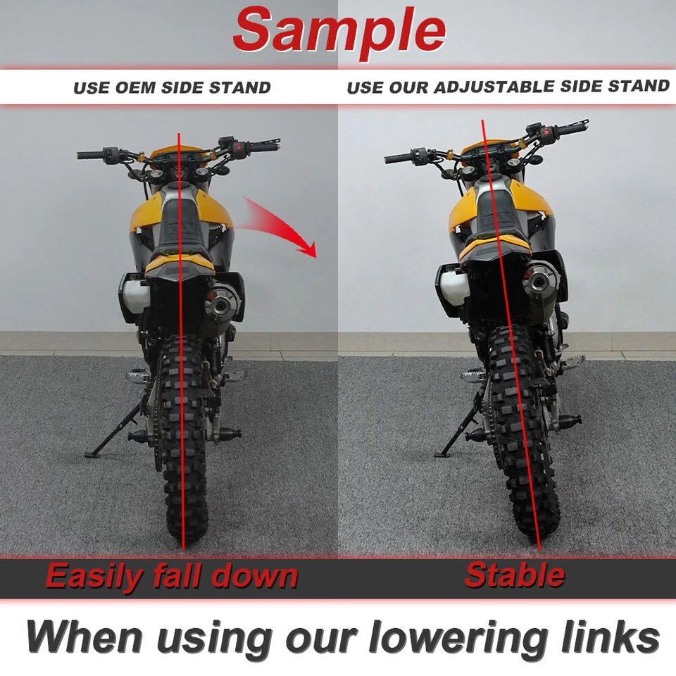 Fit For Yamaha YZ250 1998-2001 YZ250F 2001-2004 Aluminum Kickstand Sidestand Leg - Image 3 of 4