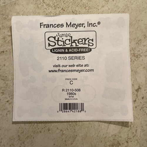 Frances Meyer Die 80er Jahre Sammelalbum Sticker! Workout 80 Rubik's Cube 6 Stück - Bild 4 von 5