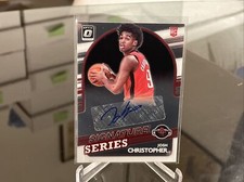 2021-22 Donruss Optic #SS-JCH Josh Christopher Signature Series Auto Autograph