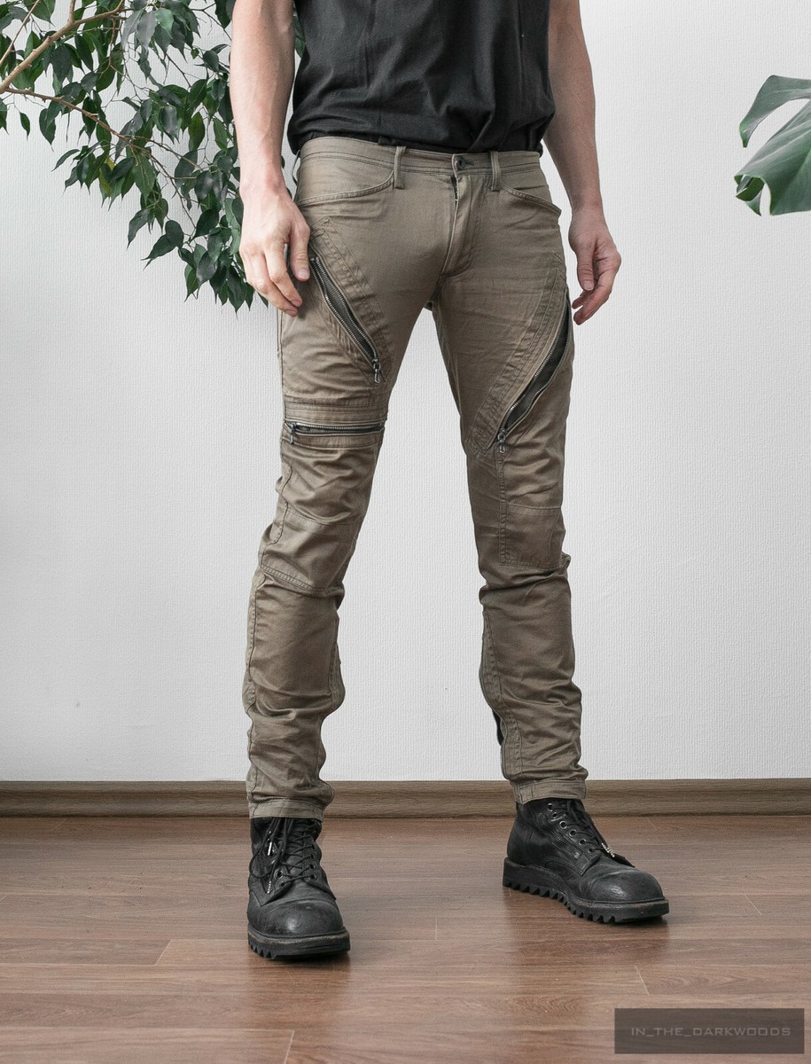 ◎2010ss Julius multi zip gimmick pants Julius_7 multi zipper pants 2009 autumn/winter collection | eBay