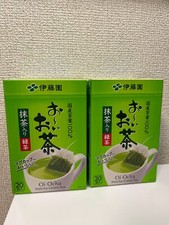 Ito En Japanese Oi Ocha Green Contains Matcha 20 Tea Bags 36g  2 boxes