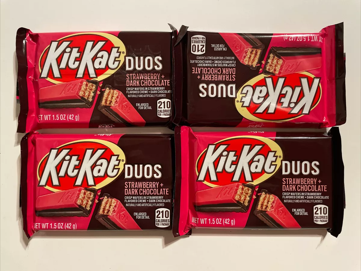 Kit Kat Duos Crisp Wafers, Strawberry + Dark Chocolate - 1.5 oz