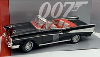 Chevy Bel Air Convertible James Bond 007 Dr. No 1957 MaßStab 1:18 Auto World Neu