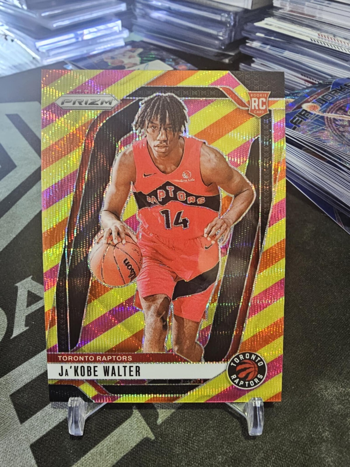 2024-25 Panini Prizm Ja'Kobe Walter #223 Multi Wave Prizm 50/88/ RC!