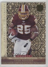 2011 Panini Gold Standard Rookie Black Gold 6/10 Evan Royster #183 9u7