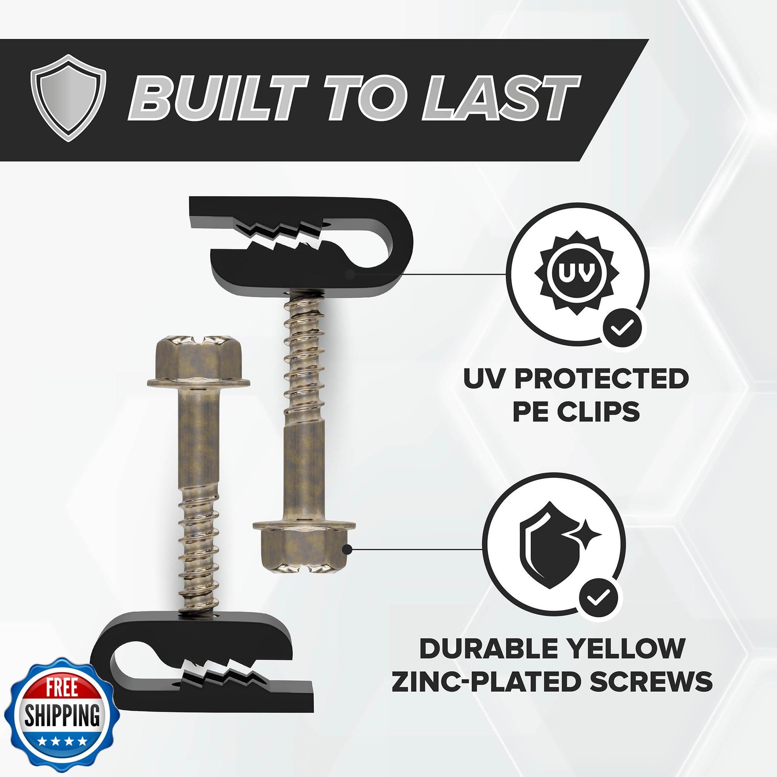 THE CIMPLE CO - Mini Wire Cable Clips, Electrical Wire Cable Clip, 1/10 in (3